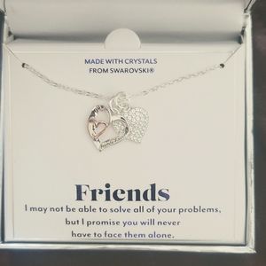 **NEW** Brilliance 2 charm friends necklace